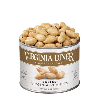 Salted Peanuts 9oz - Virginia Diner