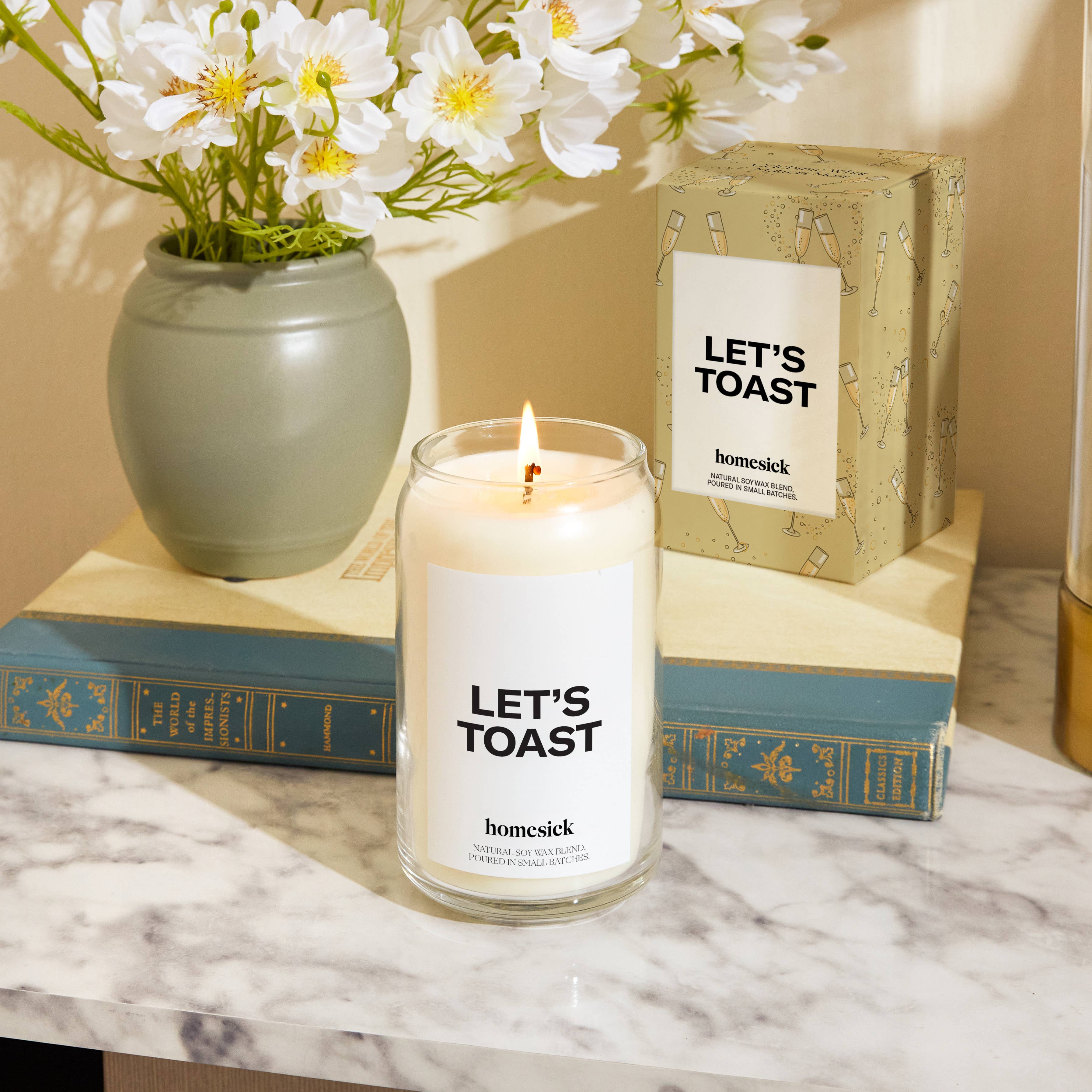 Let's Toast Candle