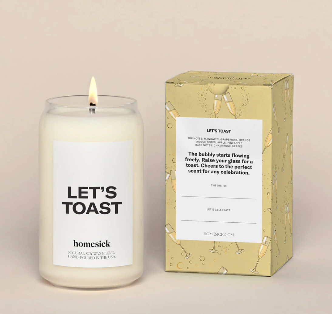 Let's Toast Candle