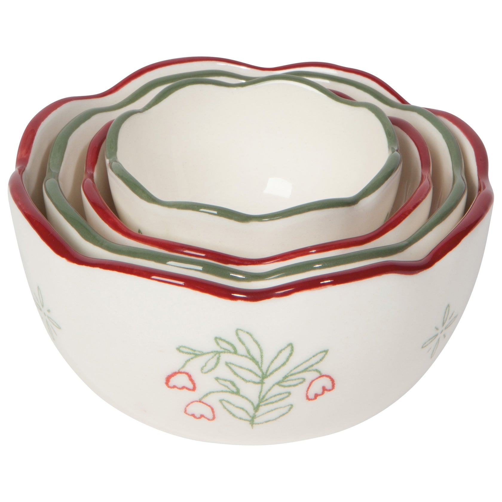 Camellia - Set of 4 Nesting Bowls