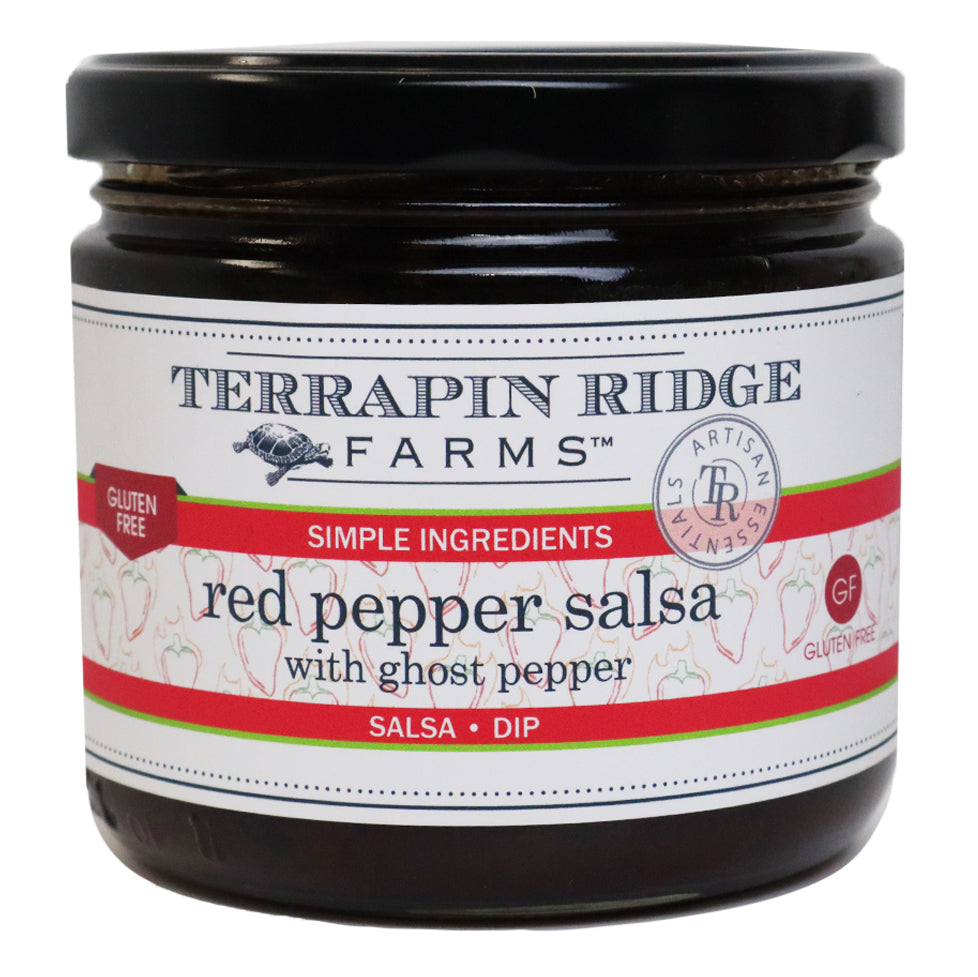 Red Pepper Salsa with Ghost Pepper
