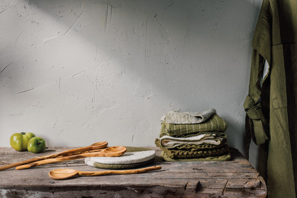 Olive - Knit Potholder