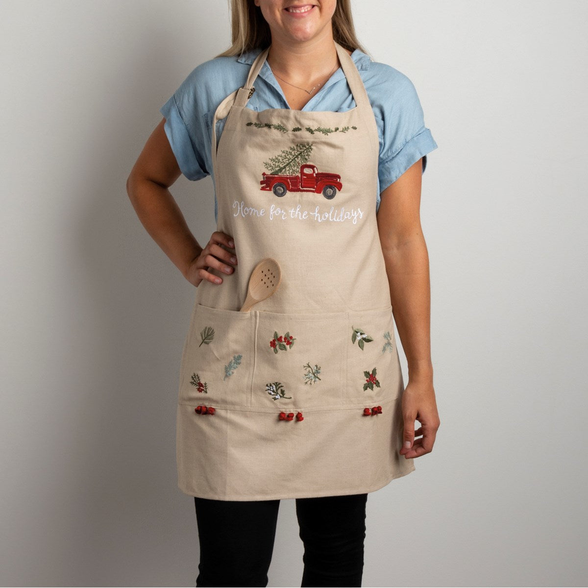 Home For the Holidays- Apron
