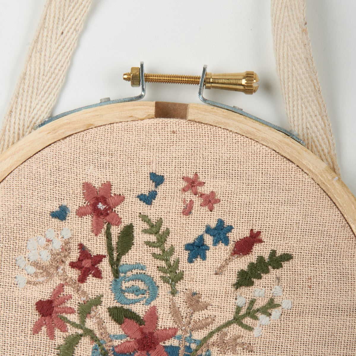 Teacup and Flowers Hoop