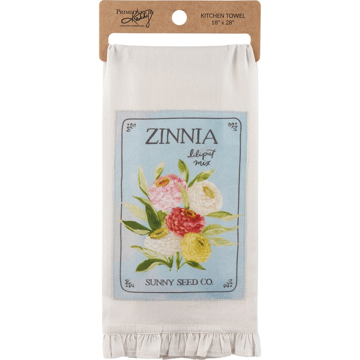 Zinnia Dish Towel