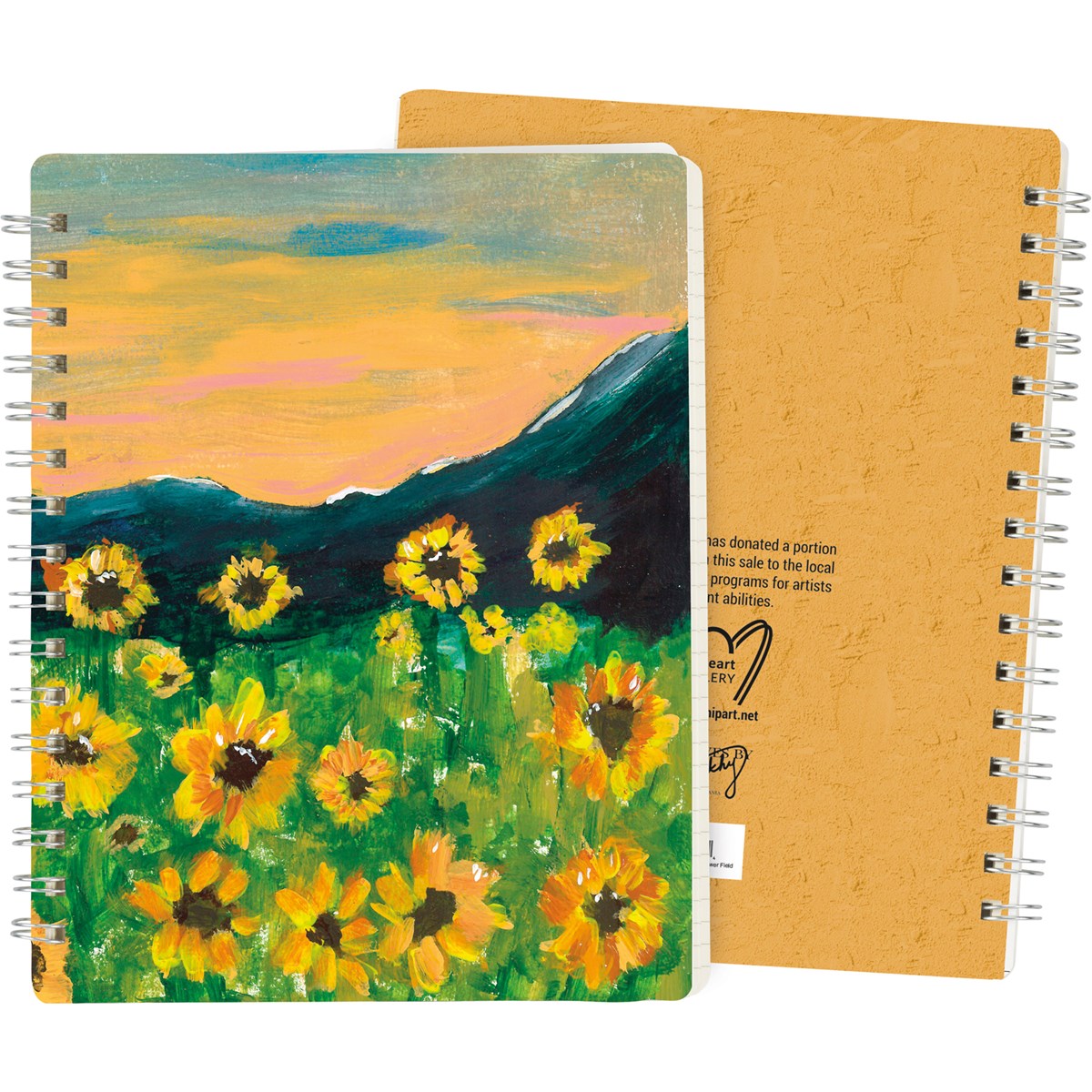Sunflower - Spiral Notebook