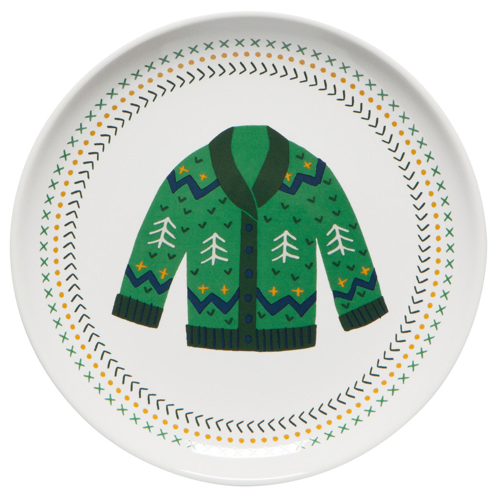 Appetizer Plates - Ugly Christmas Sweater