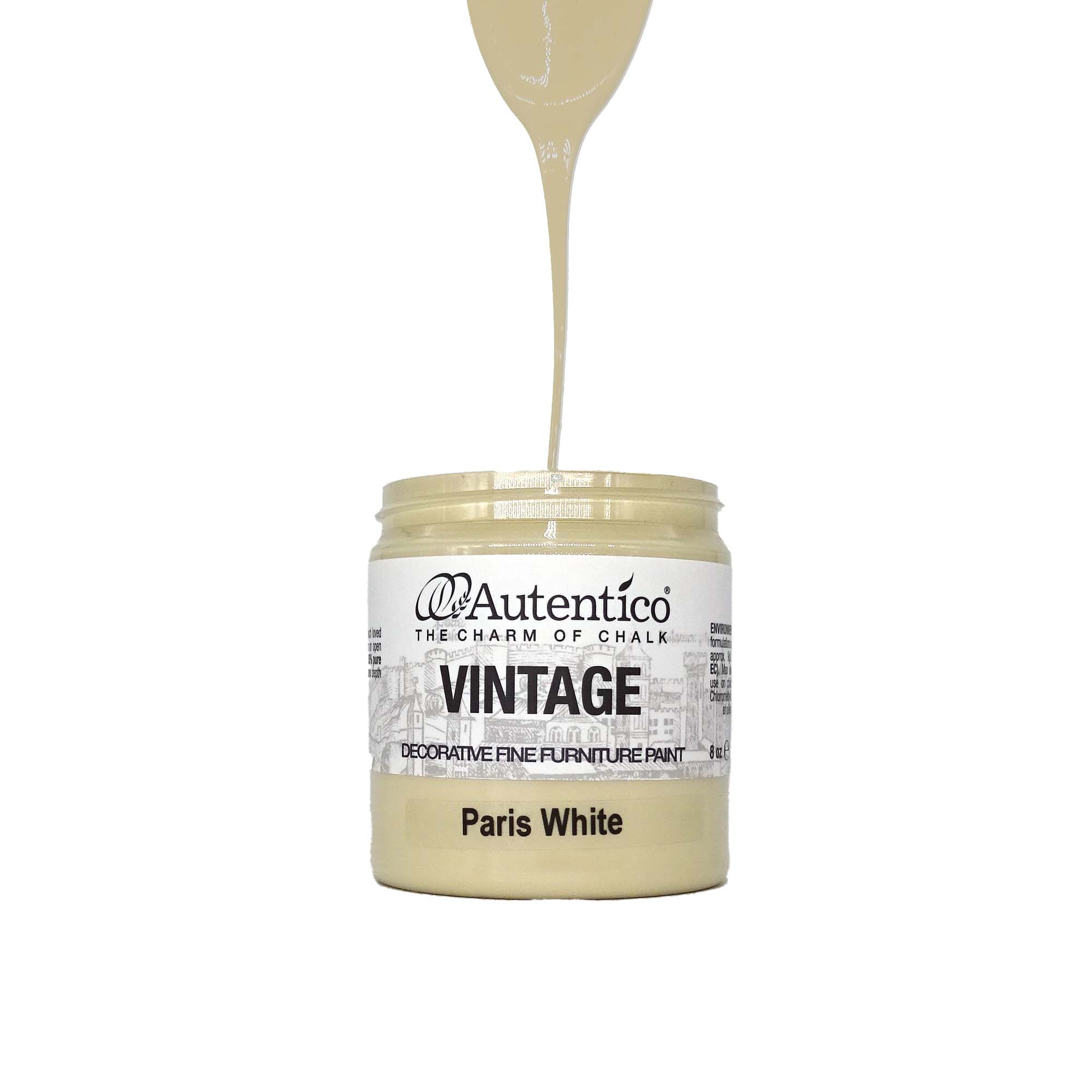 Vintage Paris White