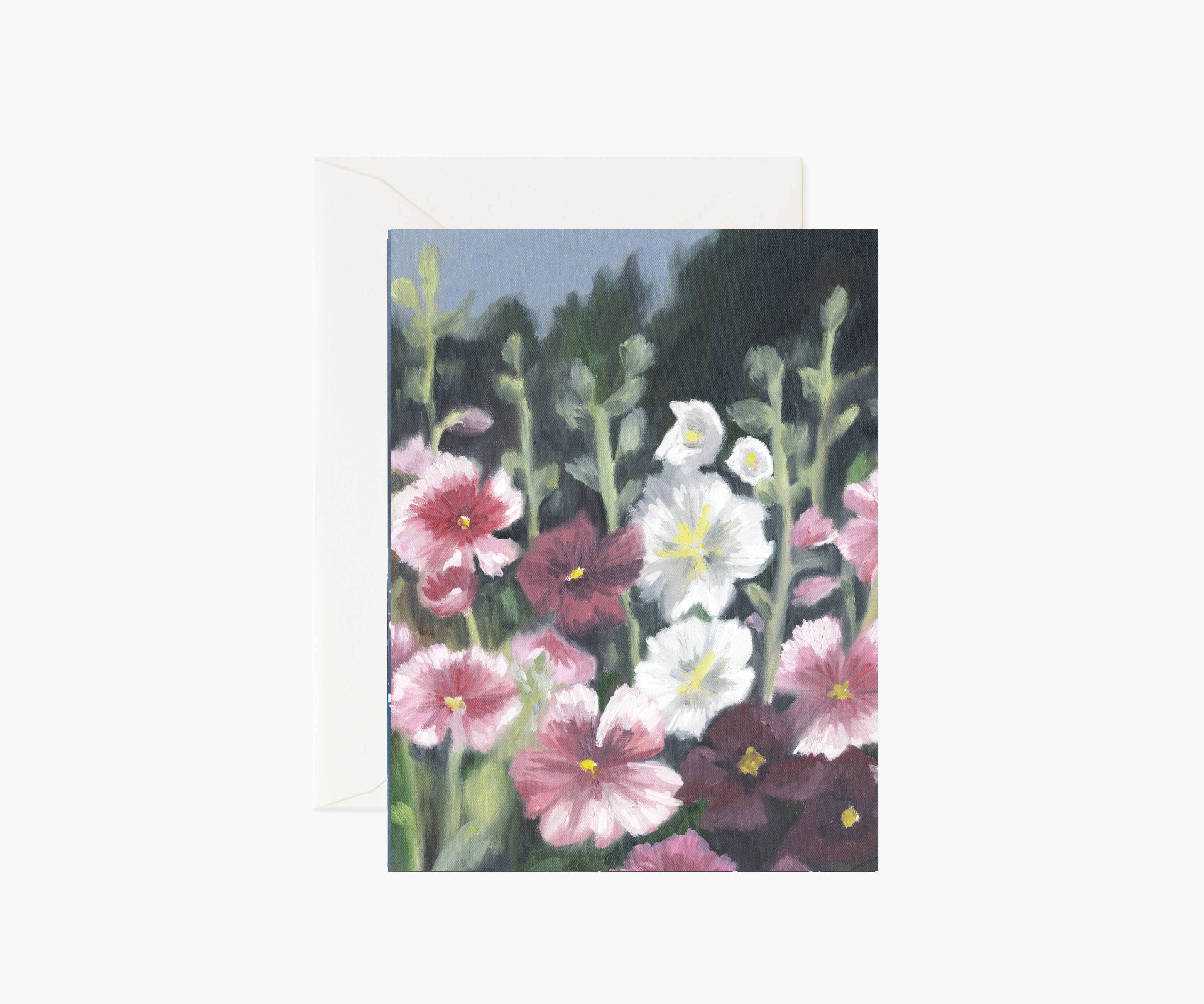 Border Floral Greeting Card