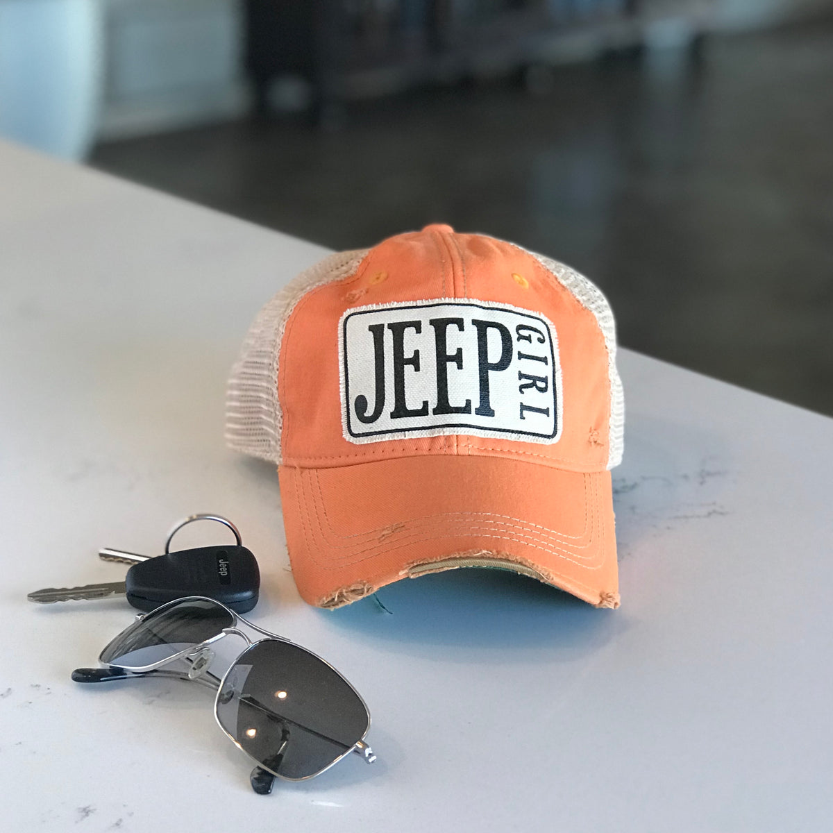 Jeep Girl Trucker Hat