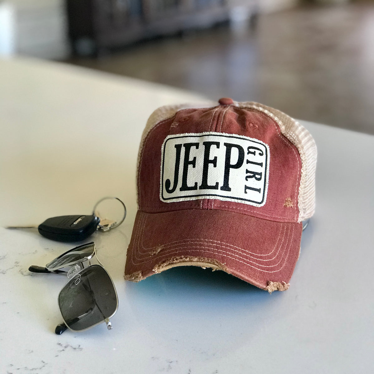 Jeep Girl Trucker Hat